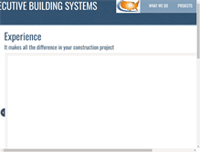 Tablet Screenshot of executivebuildingsystems.us